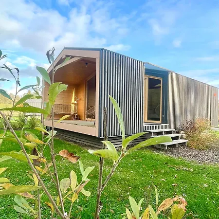 208-tiny House An Der Elbe Mit Blick Ins Grüne Ferienhaus Bleckede
