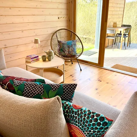 208-tiny House An Der Elbe Mit Blick Ins Grüne Ferienhaus